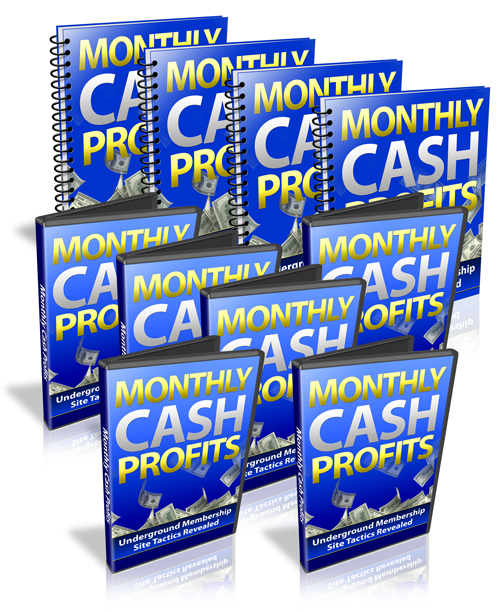 Monthly Cash Profits Monthly Cash Profits